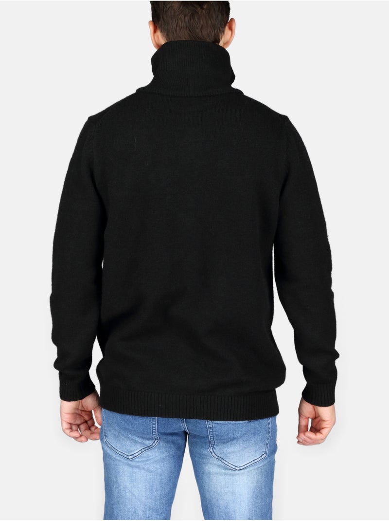 Camisola elegante com fecho - Kenzarro Preto - Kiabi