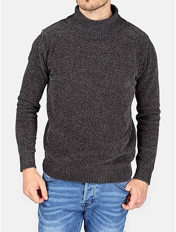 Camisola elegante com gola alta - kenzarro