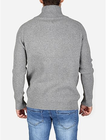 Camisola elegante com gola alta - kenzarro