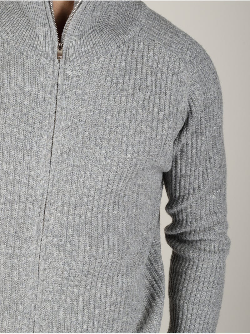 Camisola elegante com gola alta - kenzarro Cinza - Kiabi