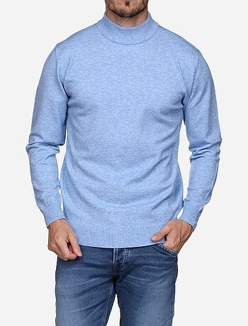 Camisola elegante com gola alta - Yves Enzo