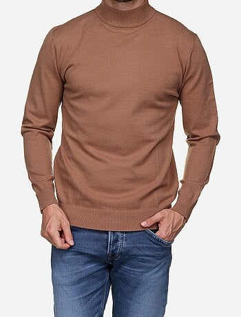 Camisola elegante com gola alta - Yves Enzo