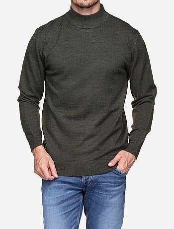 Camisola elegante com gola alta - Yves Enzo