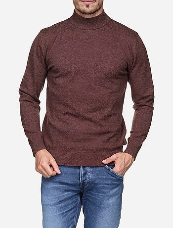 Camisola elegante com gola alta - Yves Enzo