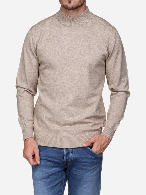 Camisola elegante com gola alta - Yves Enzo - Kiabi