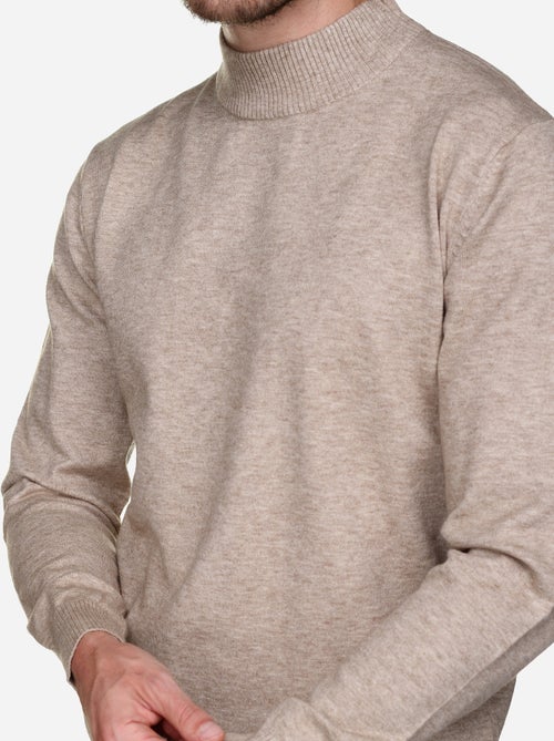 Camisola elegante com gola alta - Yves Enzo - Kiabi