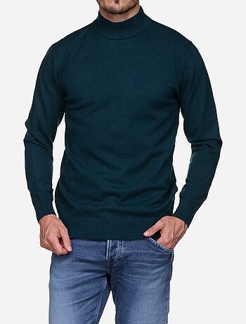 Camisola elegante com gola alta - Yves Enzo