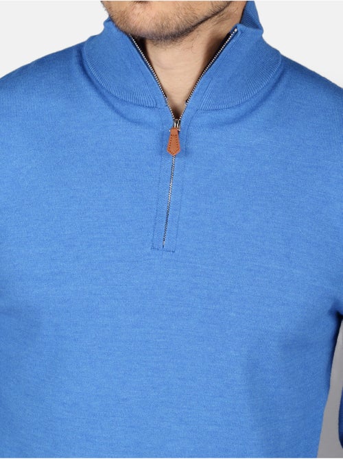 Camisola elegante com gola alta e fecho de correr - Yves Enzo - Kiabi Camisola elegante com gola alta e fecho de correr - Yves Enzo - Kiabi