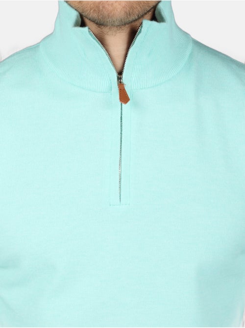 Camisola elegante com gola alta e fecho de correr - Yves Enzo - Kiabi Camisola elegante com gola alta e fecho de correr - Yves Enzo - Kiabi
