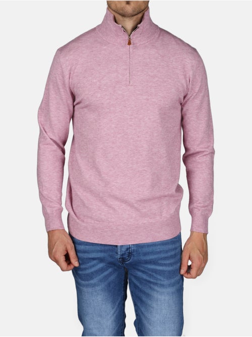 Camisola elegante com gola alta e fecho de correr - Yves Enzo - Kiabi Camisola elegante com gola alta e fecho de correr - Yves Enzo - Kiabi