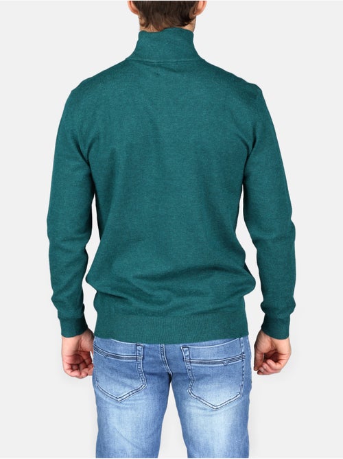 Camisola elegante com gola alta e fecho de correr - Yves Enzo - Kiabi Camisola elegante com gola alta e fecho de correr - Yves Enzo - Kiabi