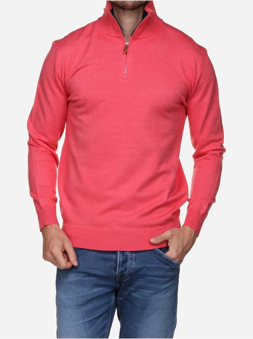 Camisola elegante com gola alta e fecho de correr - Yves Enzo - Kiabi Camisola elegante com gola alta e fecho de correr - Yves Enzo - Kiabi