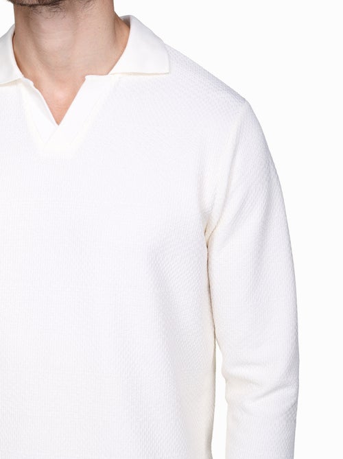 Camisola elegante com gola em V - Frilivin - Kiabi Camisola elegante com gola em V - Frilivin - Kiabi