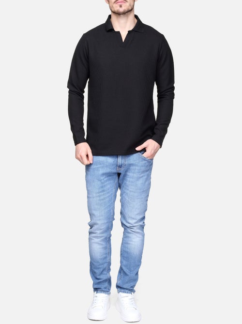 Camisola elegante com gola em V - Frilivin - Kiabi