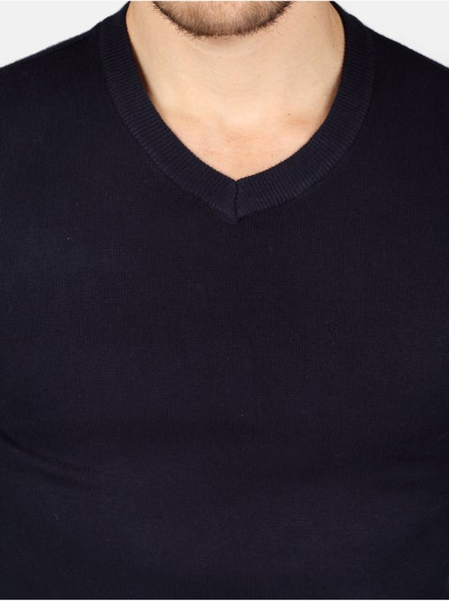 Camisola elegante com gola em V - Kenzarro - Kiabi Camisola elegante com gola em V - Kenzarro - Kiabi