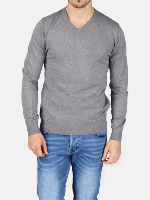 Camisola elegante com gola em V - Kenzarro - Kiabi Camisola elegante com gola em V - Kenzarro - Kiabi