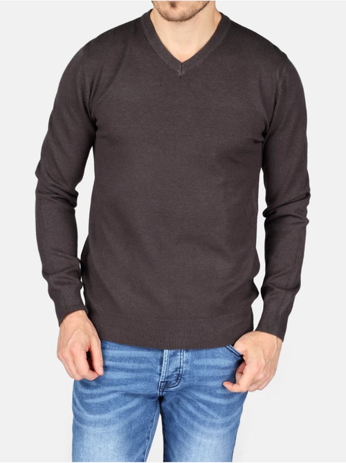 Camisola elegante com gola em V - Kenzarro - Kiabi Camisola elegante com gola em V - Kenzarro - Kiabi
