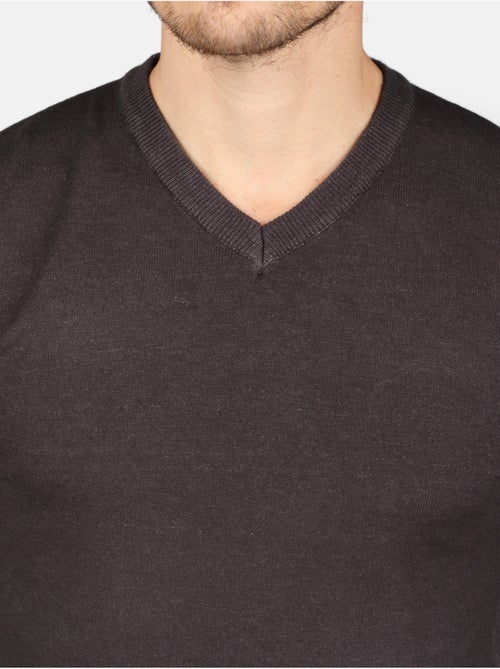 Camisola elegante com gola em V - Kenzarro - Kiabi Camisola elegante com gola em V - Kenzarro - Kiabi