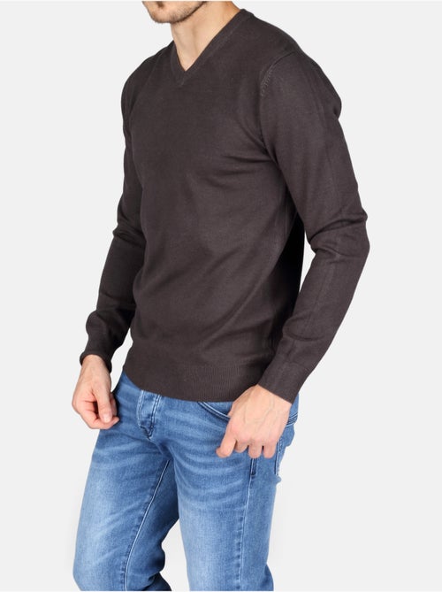 Camisola elegante com gola em V - Kenzarro - Kiabi Camisola elegante com gola em V - Kenzarro - Kiabi