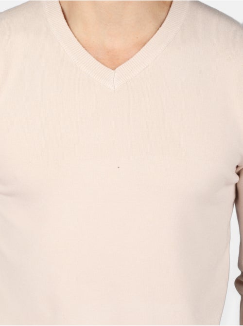 Camisola elegante com gola em V - Kenzarro - Kiabi Camisola elegante com gola em V - Kenzarro - Kiabi