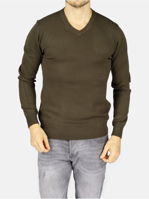 Camisola elegante com gola em V - Kenzarro - Kiabi