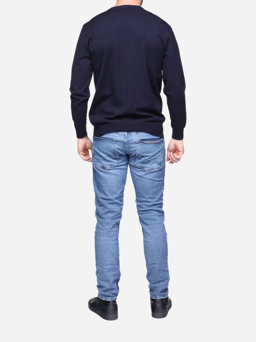 Camisola elegante com gola em V - Yves Enzo - Kiabi