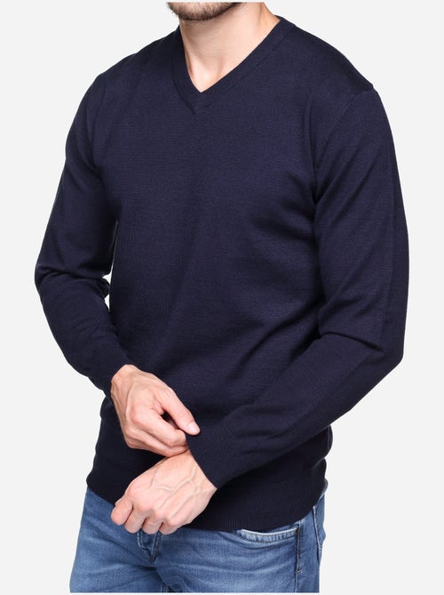Camisola elegante com gola em V - Yves Enzo - Kiabi