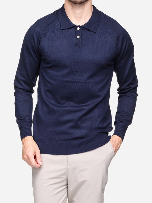 Camisola elegante com gola polo - Frilivin - Kiabi Camisola elegante com gola polo - Frilivin - Kiabi