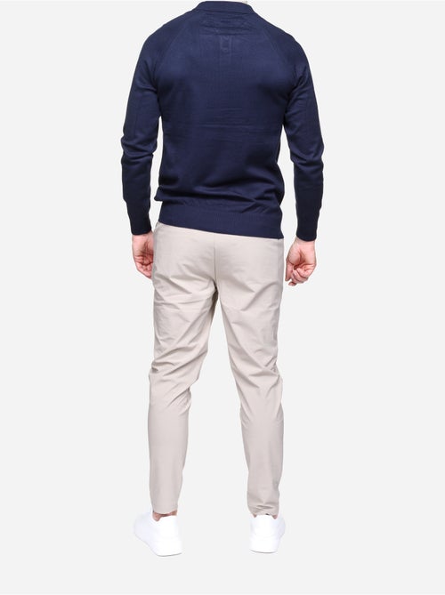 Camisola elegante com gola polo - Frilivin - Kiabi Camisola elegante com gola polo - Frilivin - Kiabi