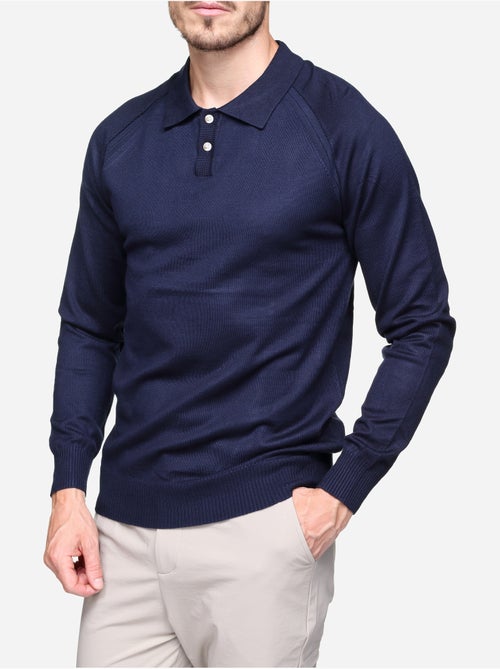 Camisola elegante com gola polo - Frilivin - Kiabi Camisola elegante com gola polo - Frilivin - Kiabi
