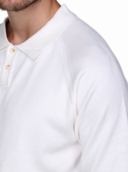 Camisola elegante com gola polo - Frilivin - Kiabi Camisola elegante com gola polo - Frilivin - Kiabi