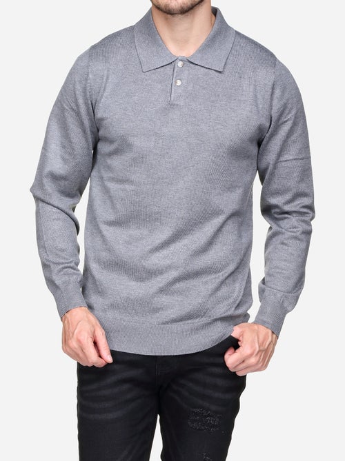 Camisola elegante com gola polo - Frilivin - Kiabi Camisola elegante com gola polo - Frilivin - Kiabi