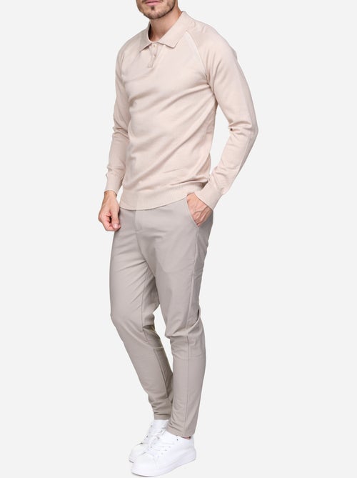 Camisola elegante com gola polo - Frilivin - Kiabi Camisola elegante com gola polo - Frilivin - Kiabi