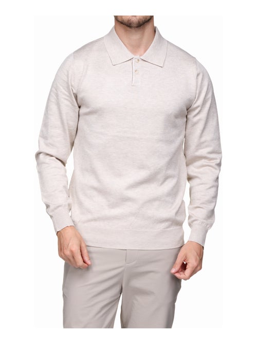 Camisola elegante com gola polo - Frilivin - Kiabi Camisola elegante com gola polo - Frilivin - Kiabi