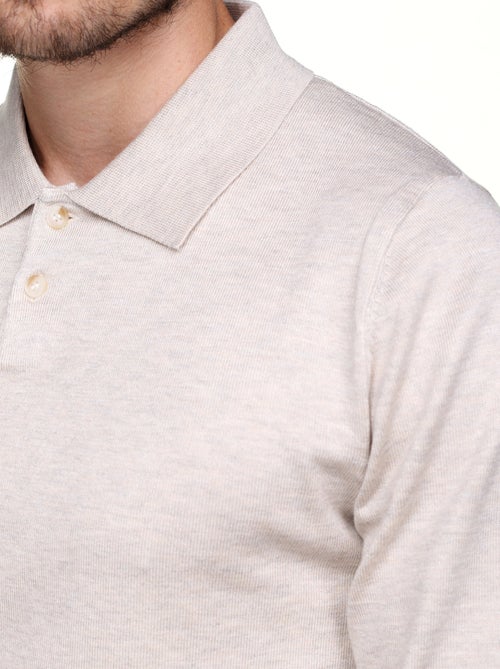 Camisola elegante com gola polo - Frilivin - Kiabi Camisola elegante com gola polo - Frilivin - Kiabi