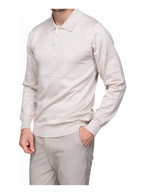 Camisola elegante com gola polo - Frilivin - Kiabi Camisola elegante com gola polo - Frilivin - Kiabi