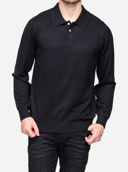 Camisola elegante com gola polo - Frilivin - Kiabi Camisola elegante com gola polo - Frilivin - Kiabi