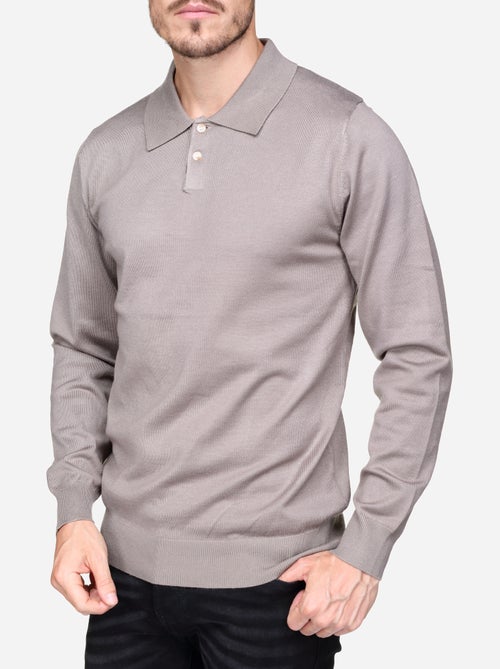 Camisola elegante com gola polo - Frilivin - Kiabi