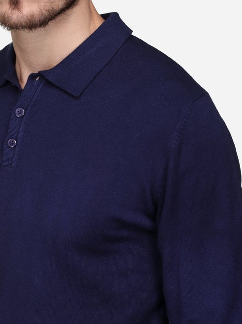 Camisola elegante com gola polo - Kenzarro - Kiabi Camisola elegante com gola polo - Kenzarro - Kiabi