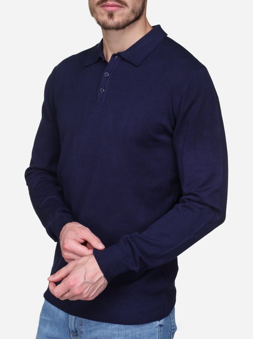 Camisola elegante com gola polo - Kenzarro - Kiabi Camisola elegante com gola polo - Kenzarro - Kiabi