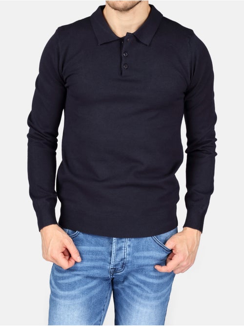 Camisola elegante com gola polo - Kenzarro - Kiabi Camisola elegante com gola polo - Kenzarro - Kiabi