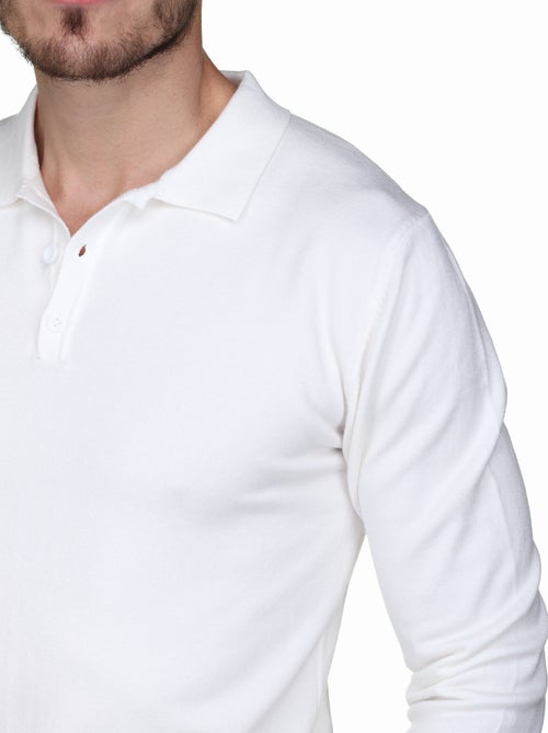 Camisola elegante com gola polo - Kenzarro - Kiabi Camisola elegante com gola polo - Kenzarro - Kiabi