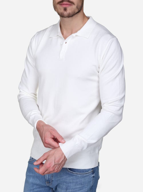 Camisola elegante com gola polo - Kenzarro - Kiabi Camisola elegante com gola polo - Kenzarro - Kiabi