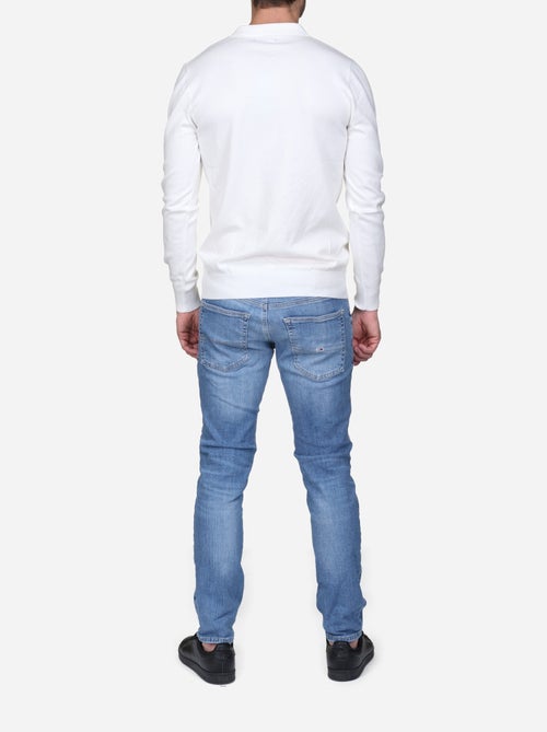 Camisola elegante com gola polo - Kenzarro - Kiabi Camisola elegante com gola polo - Kenzarro - Kiabi