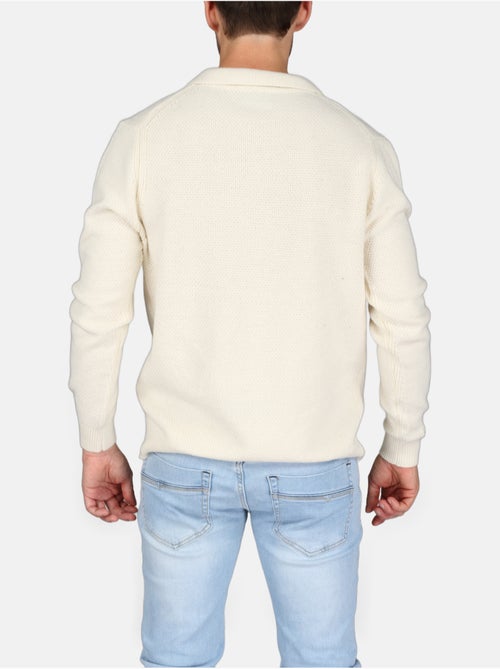 Camisola elegante com gola polo - Kenzarro - Kiabi Camisola elegante com gola polo - Kenzarro - Kiabi