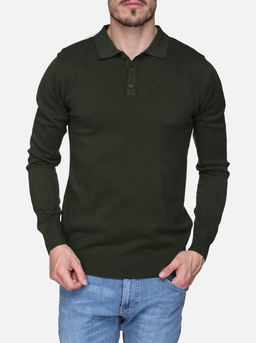 Camisola elegante com gola polo - Kenzarro - Kiabi Camisola elegante com gola polo - Kenzarro - Kiabi