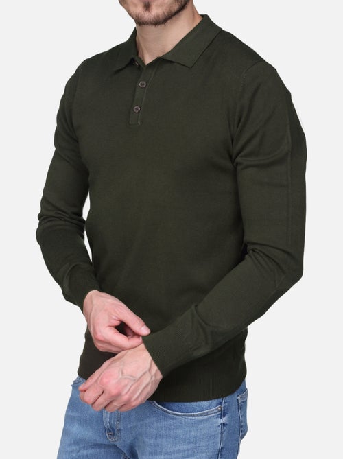 Camisola elegante com gola polo - Kenzarro - Kiabi Camisola elegante com gola polo - Kenzarro - Kiabi