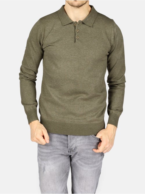 Camisola elegante com gola polo - Kenzarro - Kiabi Camisola elegante com gola polo - Kenzarro - Kiabi