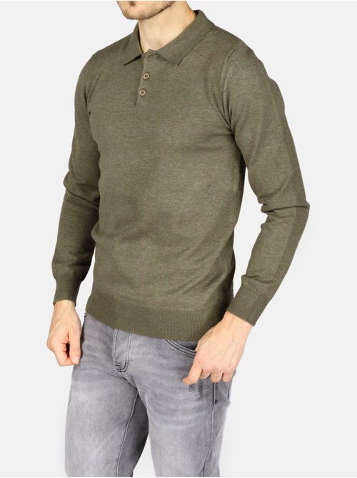 Camisola elegante com gola polo - Kenzarro - Kiabi Camisola elegante com gola polo - Kenzarro - Kiabi