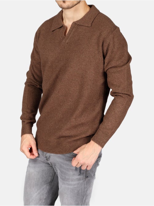 Camisola elegante com gola polo - Kenzarro - Kiabi Camisola elegante com gola polo - Kenzarro - Kiabi